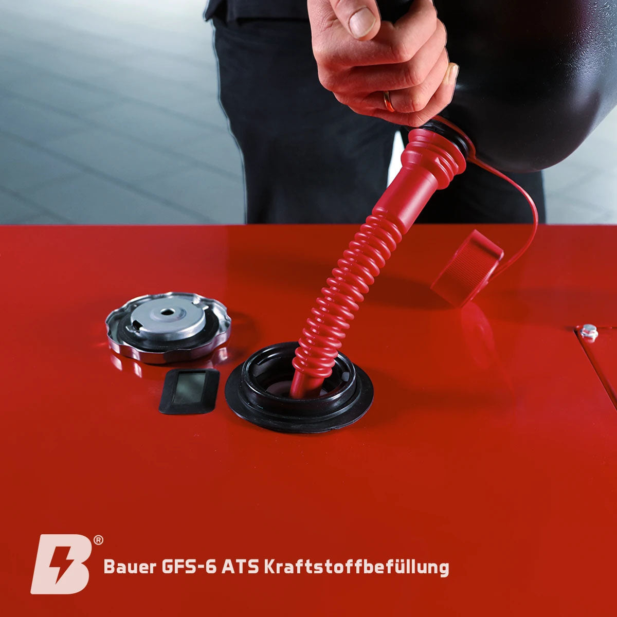 Bauer GFS-8, ATS, 230/400 Volt, Notstromgenerator / Notstromaggregat, Diesel